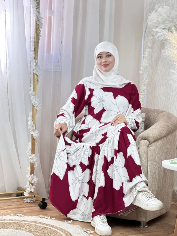 ✨روب حجاب الزهور